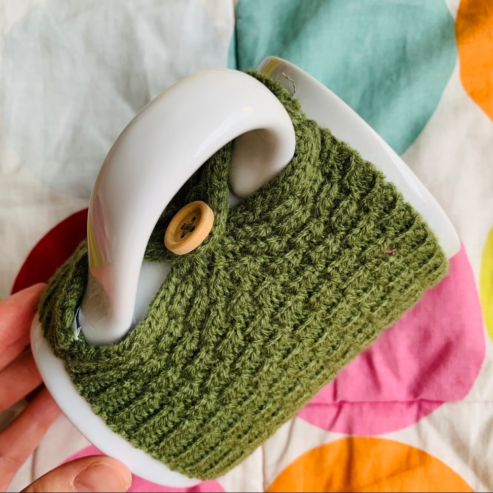 NWT Target Opalhouse Green Sweater White Mug - Picture 9 of 11